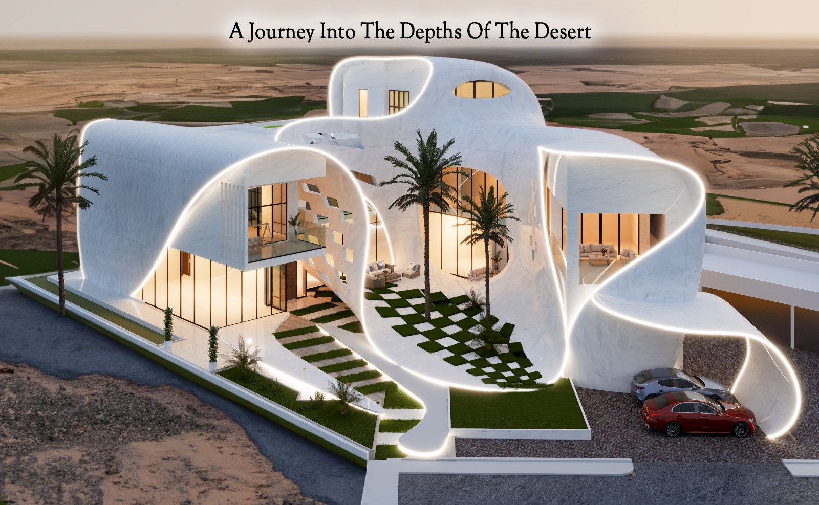 An Innovative Design in Living Architecture: A New Vision by MWS A Journey into the Depths of the Desert